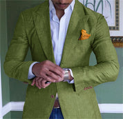 Men's elegant linen blazer - Zion