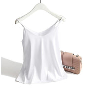 Satin tank top for women - Lucia