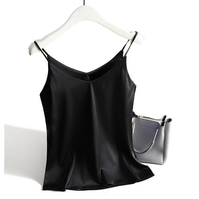 Satin tank top for women - Lucia