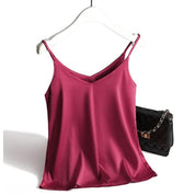 Satin tank top for women - Lucia