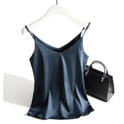 Satin tank top for women - Lucia