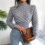 Ladies' knitted pullover - Noemi