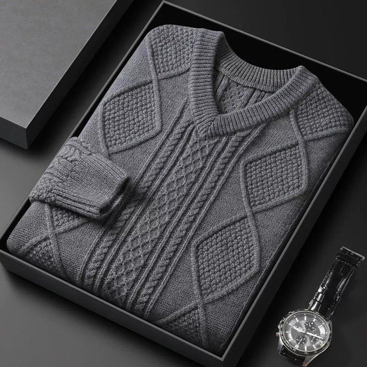 Men's knitted sweater - Zyaire