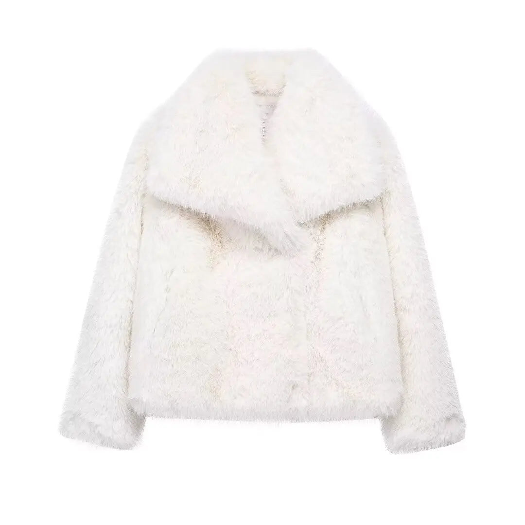 Soft fur jacket for women - Alyssa