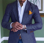 Men's elegant linen blazer - Zion