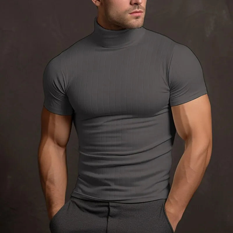 Men's turtleneck T-shirt - John