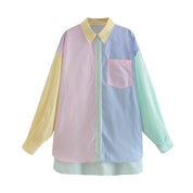 Colorful and stylish women's shirt - Adelaide